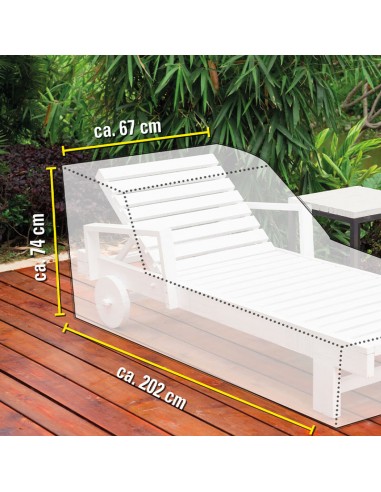 Kinzo - Garden deckchair cover (Green)
