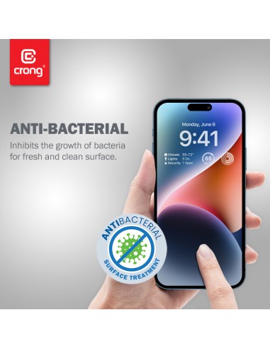 Crong Anti-Bacterial 3D Armor Glass -...