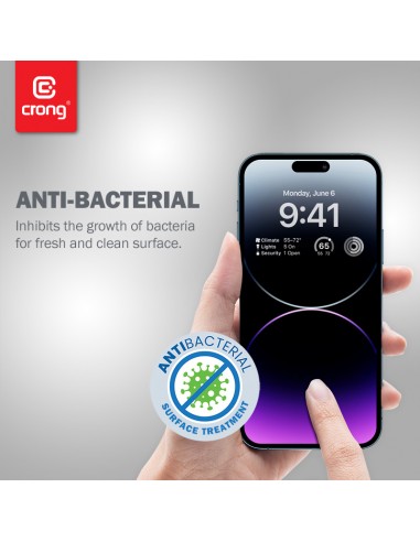 Crong Anti-Bacterial 3D Armor Glass -...