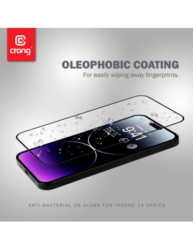 Crong Anti-Bacterial 3D Armor Glass -...