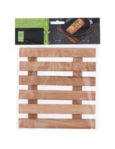 Bamboo kitchen pad for hot dishes