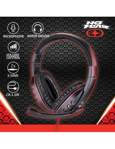 No Fear - Headphones for gamers with...