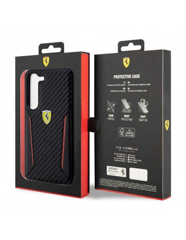 Ferrari Carbon Contrast Edges - Case...