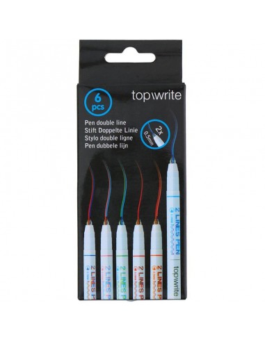 Topwrite - Double line ballpoint pen...