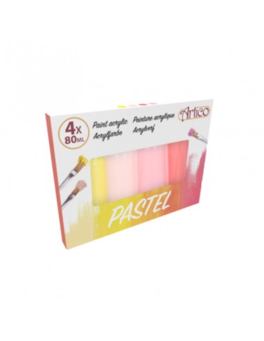 Artico - Set of acrylic pastel paints...