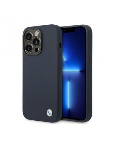 BMW Liquid Silicone Case Metal Logo...