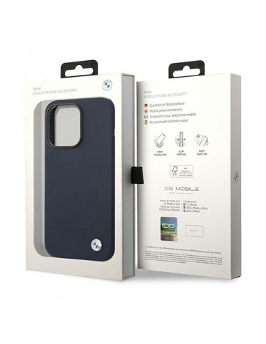 BMW Liquid Silicone Case Metal Logo...