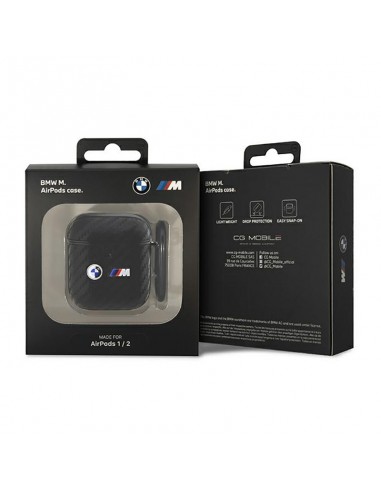 BMW Carbon Double Metal Logo - Case...
