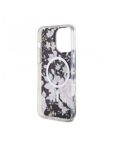 Guess Flower MagSafe - Case iPhone 14...