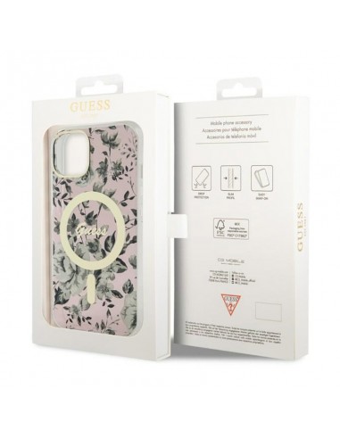 Guess Flower MagSafe - Case for...