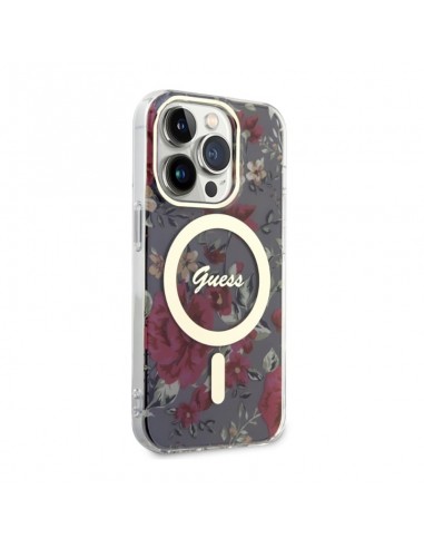 Guess Flower MagSafe - Case for...