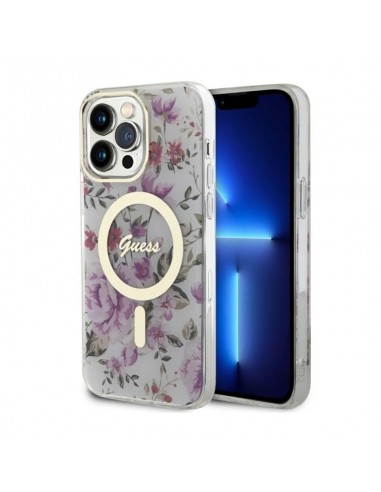 Guess Flower MagSafe - Case for...