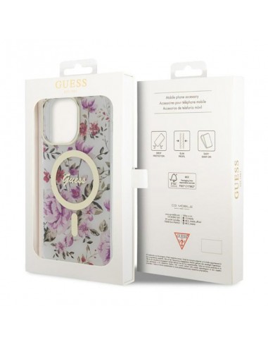 Guess Flower MagSafe - Case for...