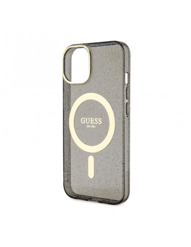 Guess Glitter Gold MagSafe - Case for...