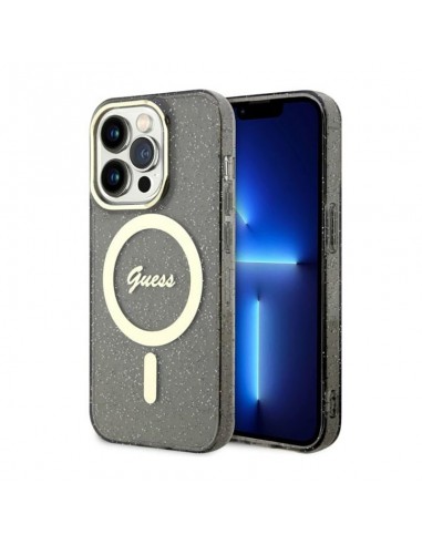 Guess Glitter Gold MagSafe - Case for...