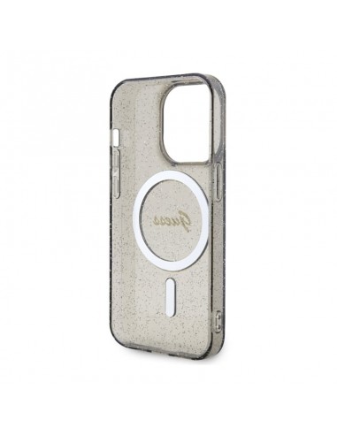 Guess Glitter Gold MagSafe - Case for...