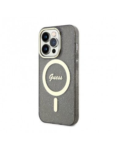 Guess Glitter Gold MagSafe - Case for...