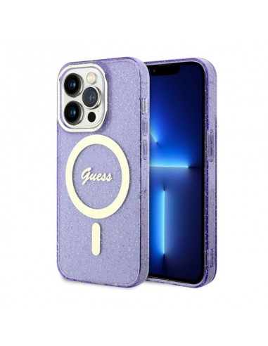 Guess Glitter Gold MagSafe - Case for...