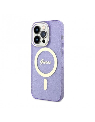 Guess Glitter Gold MagSafe - Case for...