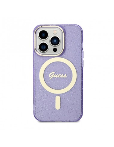 Guess Glitter Gold MagSafe - Case for...
