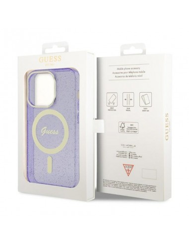 Guess Glitter Gold MagSafe - Case for...
