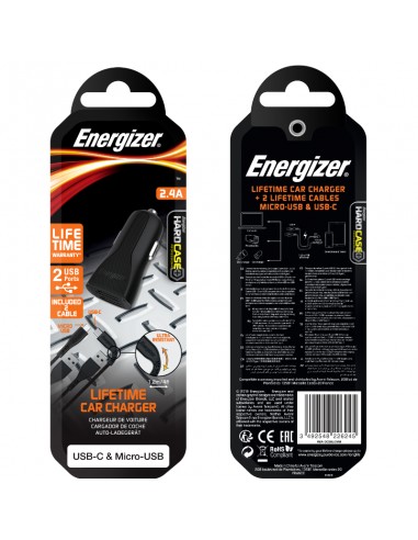Energizer HardCase - Car charger 2x...