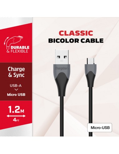 Energizer Classic - USB-A to Micro...