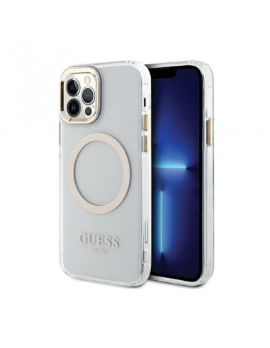 Guess Metal Outline MagSafe - Case...