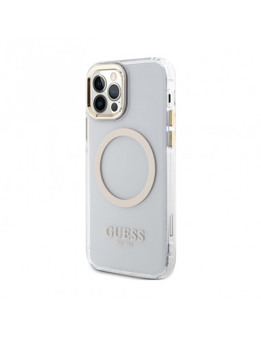 Guess Metal Outline MagSafe - Case...