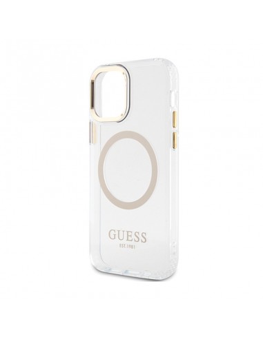 Guess Metal Outline MagSafe - Case...