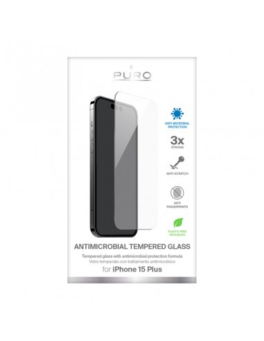 PURO Anti-Bacterial Tempered Glass -...