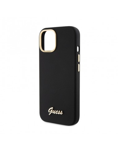 Guess Silicone Script Metal Logo &...