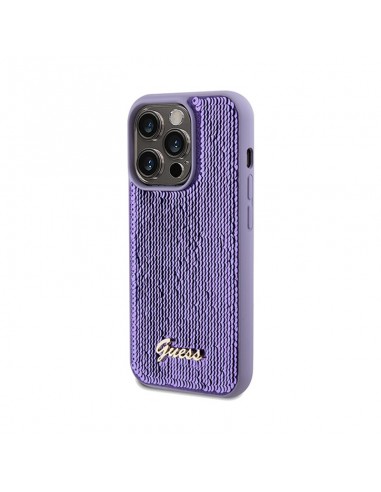 Guess Sequin Script Metal - iPhone 14...