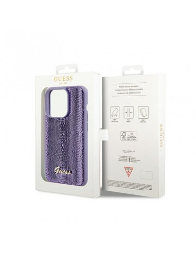 Guess Sequin Script Metal - iPhone 14...