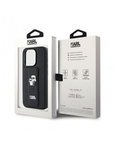 Karl Lagerfeld Gripstand Saffiano...