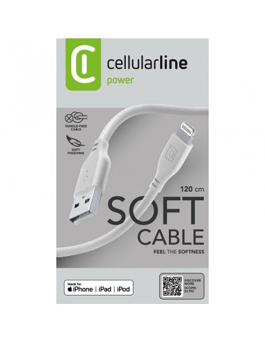 Cellularline Soft Cable - USB-A to...