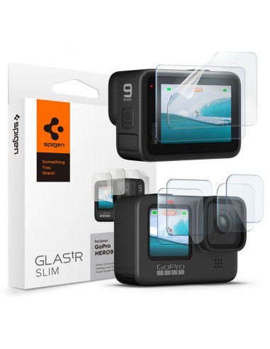 Spigen Glas.TR Slim + Film 2-Set -...