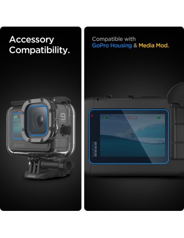 Spigen Glas.TR Slim + Film 2-Set -...