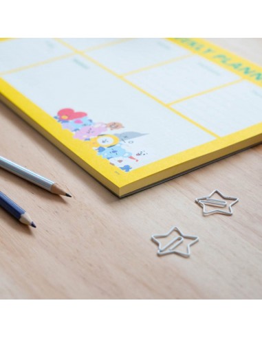 BT21 - Weekly planner 54 A4 pages
