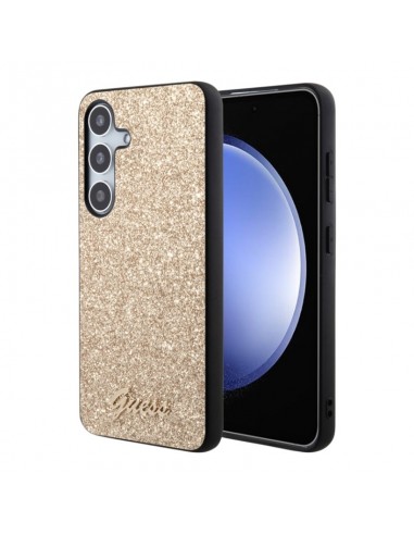 Guess Glitter Flakes Metal Logo Case...