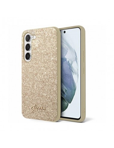 Guess Glitter Flakes Metal Logo Case...
