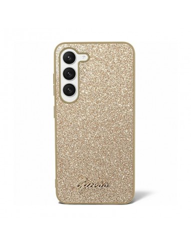 Guess Glitter Flakes Metal Logo Case...