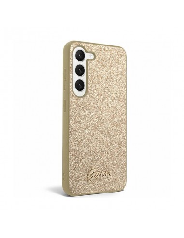 Guess Glitter Flakes Metal Logo Case...