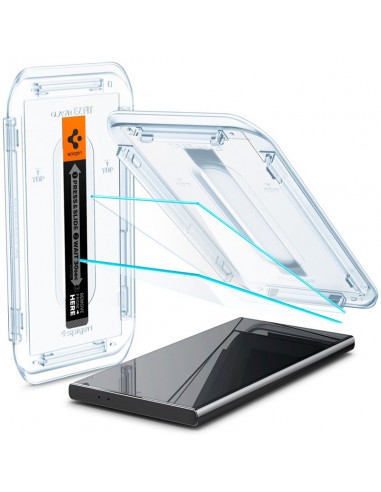 Spigen GLAS.TR EZ FIT 2-Pack -...