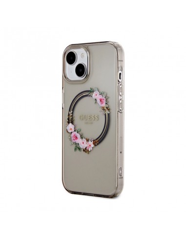 Guess IML Flowers Wreath MagSafe -...