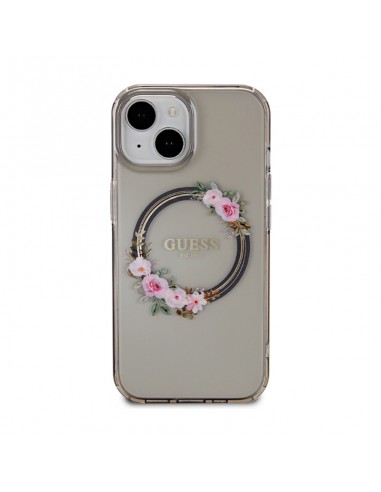 Guess IML Flowers Wreath MagSafe -...