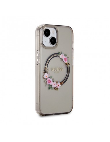 Guess IML Flowers Wreath MagSafe -...