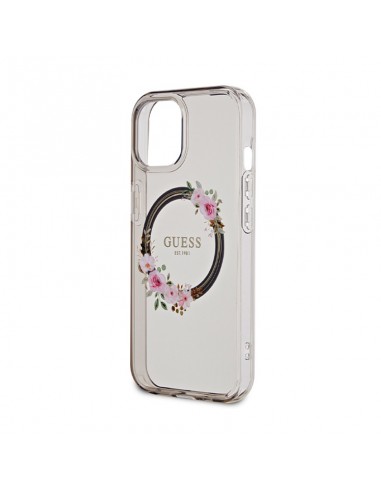 Guess IML Flowers Wreath MagSafe -...