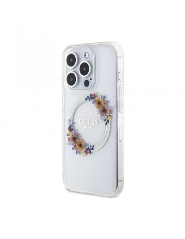 Guess IML Flowers Wreath MagSafe -...