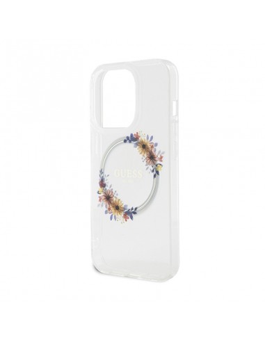 Guess IML Flowers Wreath MagSafe -...